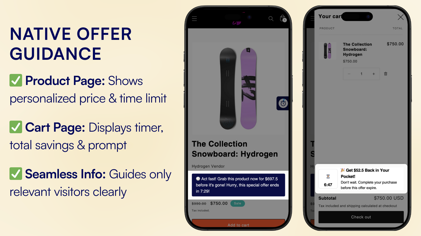 Native Looking Urgency Countdown Timers on Shopify